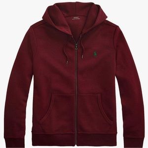 Polo by Ralph Lauren Burgundy Hoodie